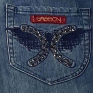 Vintage 80s Sasson High Waisted Boot cut Blue Jeans Size 18